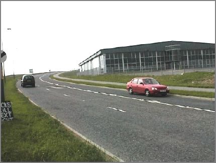 The commercial units are part of the new Dawdon Business Park development. We will now move southwards along the road to the roundabout at Location 10.