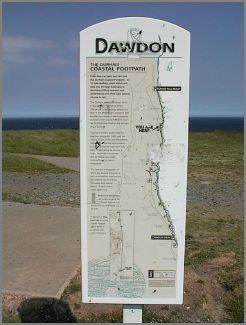If we had travelled a long the driveway which runs parallel to the walkway we would have arrived here at the Noses Point Car Park. This plaque contains information about the Coastal Footpath on this side and about Dawdon Colliery on the other.  It makes an interesting read.