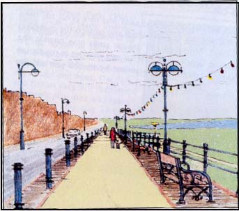 Seafront at Seaham Harbour border=2