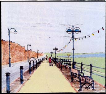 Seafront at Seaham Harbour border=2